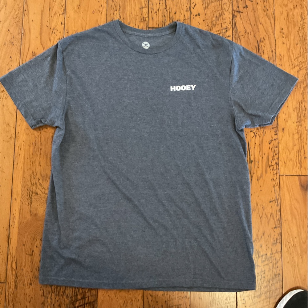 Hooey Heather Blue Short Sleeve Tee